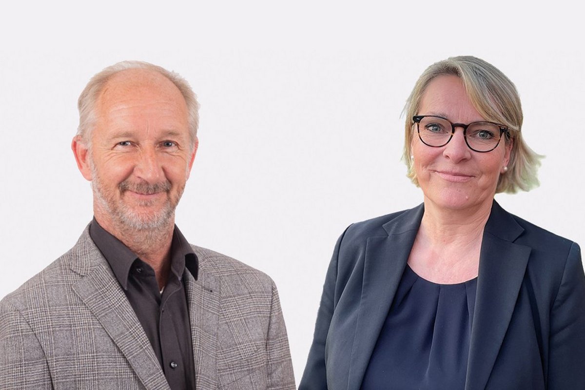 Ein Mann und eine Frau