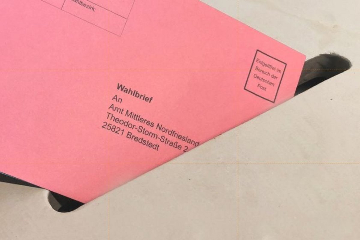Ein Wahlbrief
