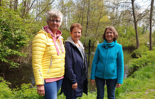 Sie engagieren sich in Breklums Gemeindevertretung: Dörte Wendler (von links), Maike Otto und Sabine Carstensen. Foto: Privat