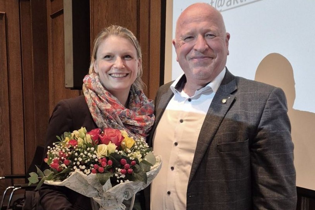 Eine Frau und ein Mann
