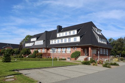 Das Amtsgebäude in Bredstedt. Das Amtsgebäude in Bredstedt